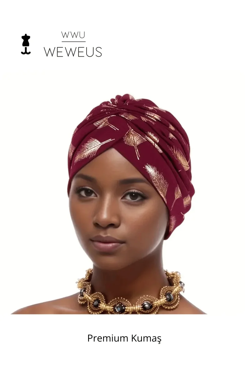 WeWeus bandeau pour femme — qualité premium · Bordeaux