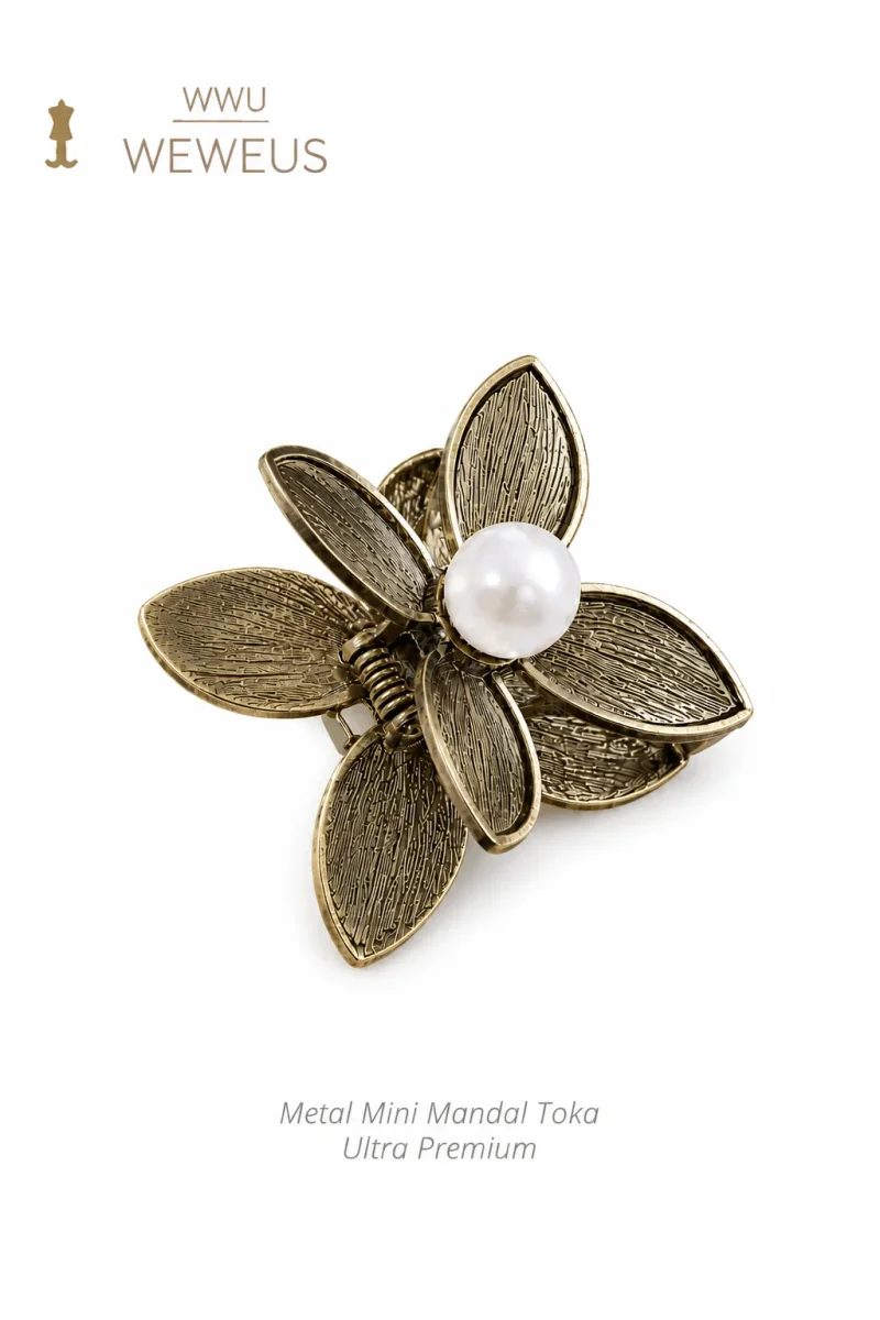 WeWeus Hair Clip for Women — Premium Quality, Metal Detail · Gold