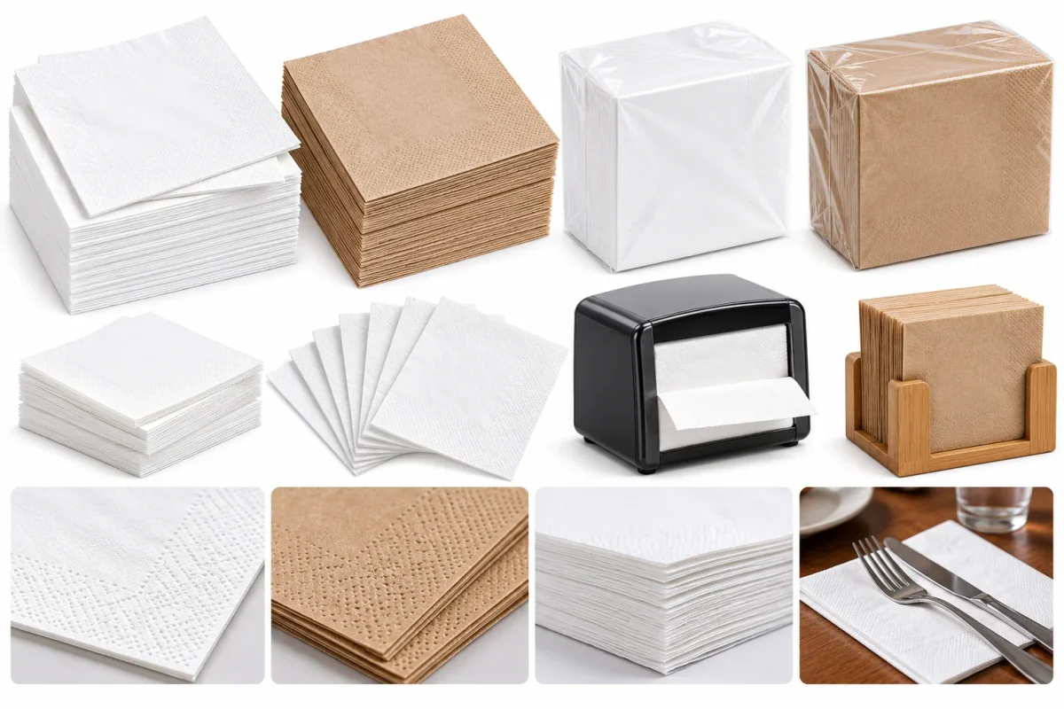 Serviettes en papier